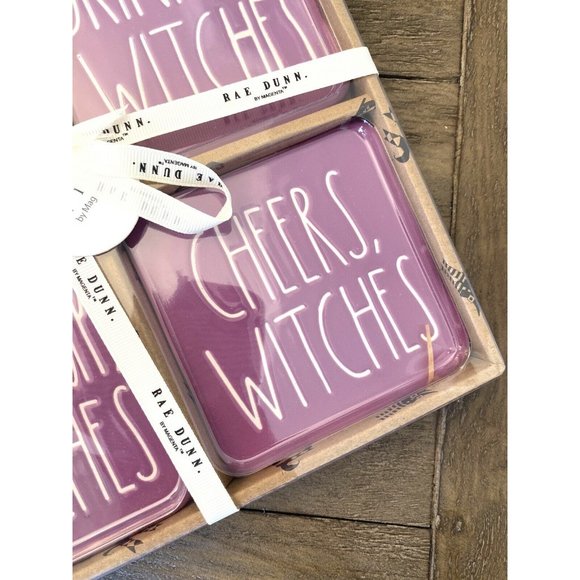 Rae Dunn Ceramic Halloween Drink Up Witches Cheers - Picture 4 of 4